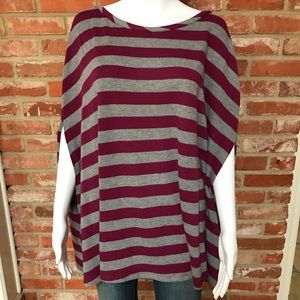 EUC! Kate Landry oversized poncho top -D